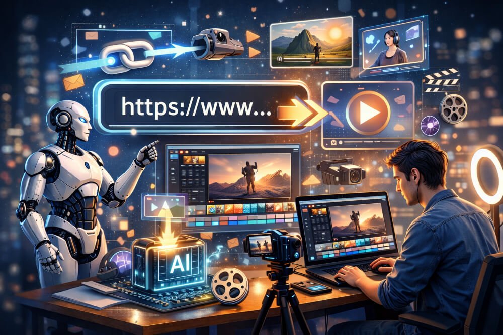 Smart AI Tools to Instantly Convert URLs Into Videos